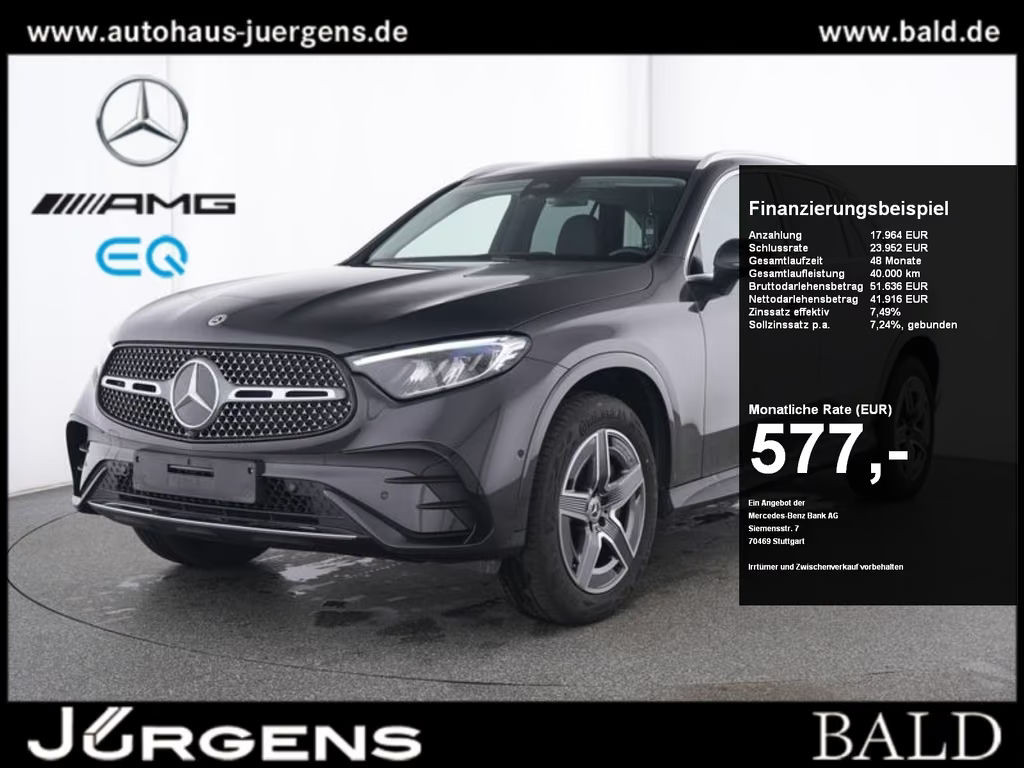 Mercedes-Benz GLC-Klasse GLC 300 4MATIC AMG Line Sport Edition Sportpakket GLC 300 e