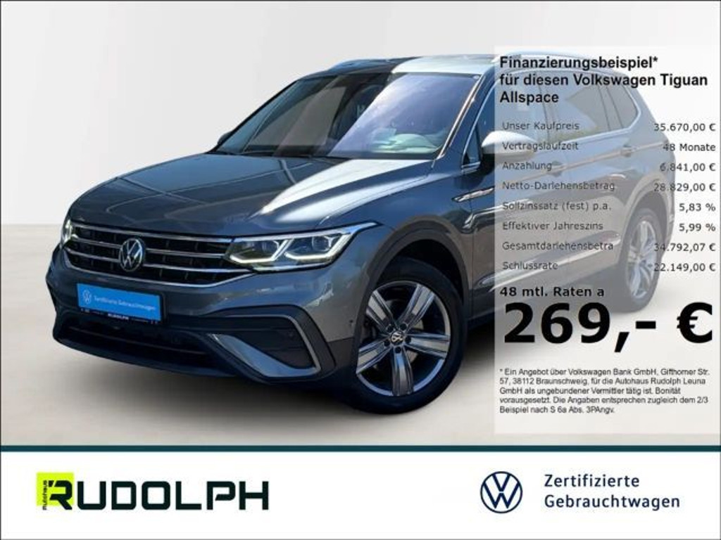 Volkswagen Tiguan 4Motion DSG Life Allspace 2.0 TSI