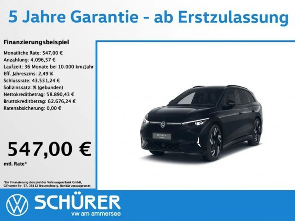 Volkswagen ID.7 4Motion GTX Tourer