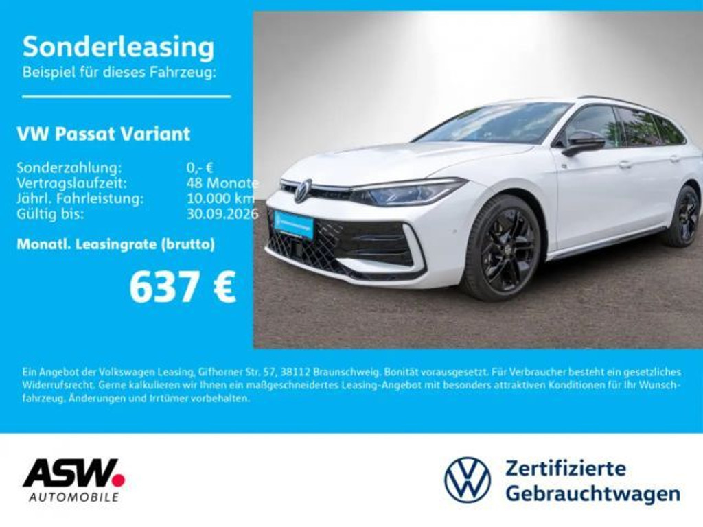 Volkswagen Passat DSG Variant R-Line 2.0 TDI