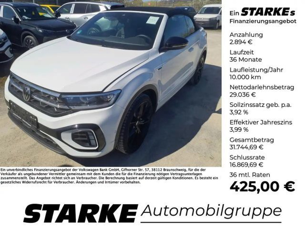 Volkswagen T-Roc DSG Style Cabriolet R-Line 1.5 TSI