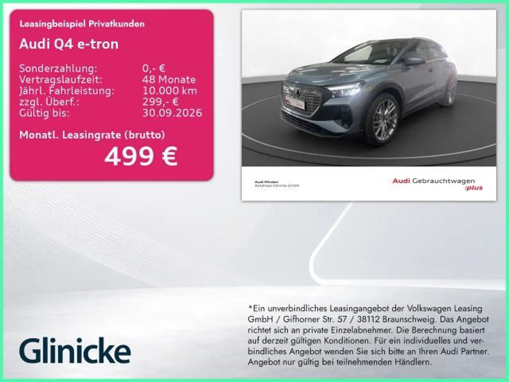 Audi Q4 e-tron Quattro