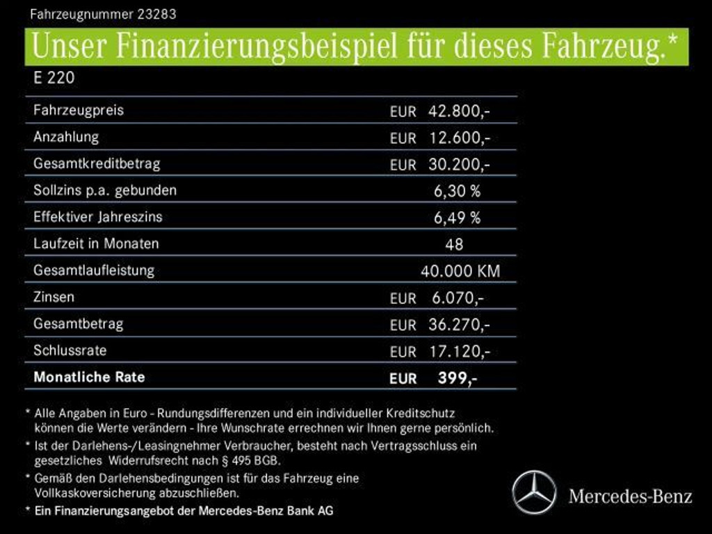 Mercedes-Benz E-Klasse