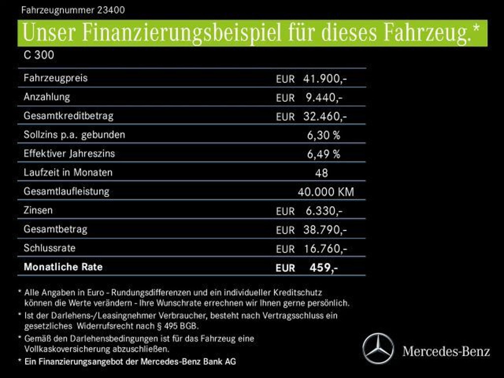Mercedes-Benz C-Klasse