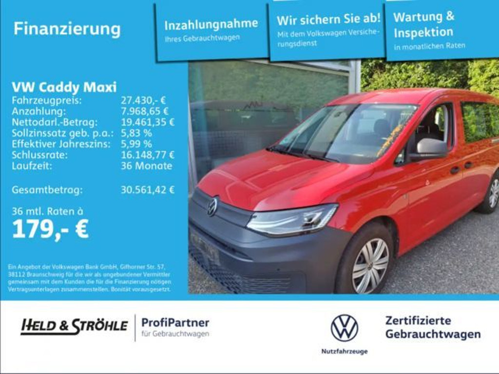 Volkswagen Caddy 2.0 TDI