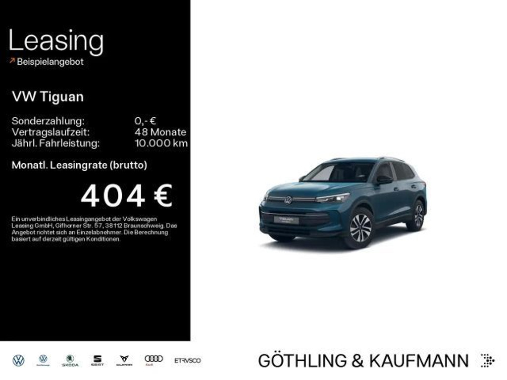 Volkswagen Tiguan Life eHybrid 1.5 TSI