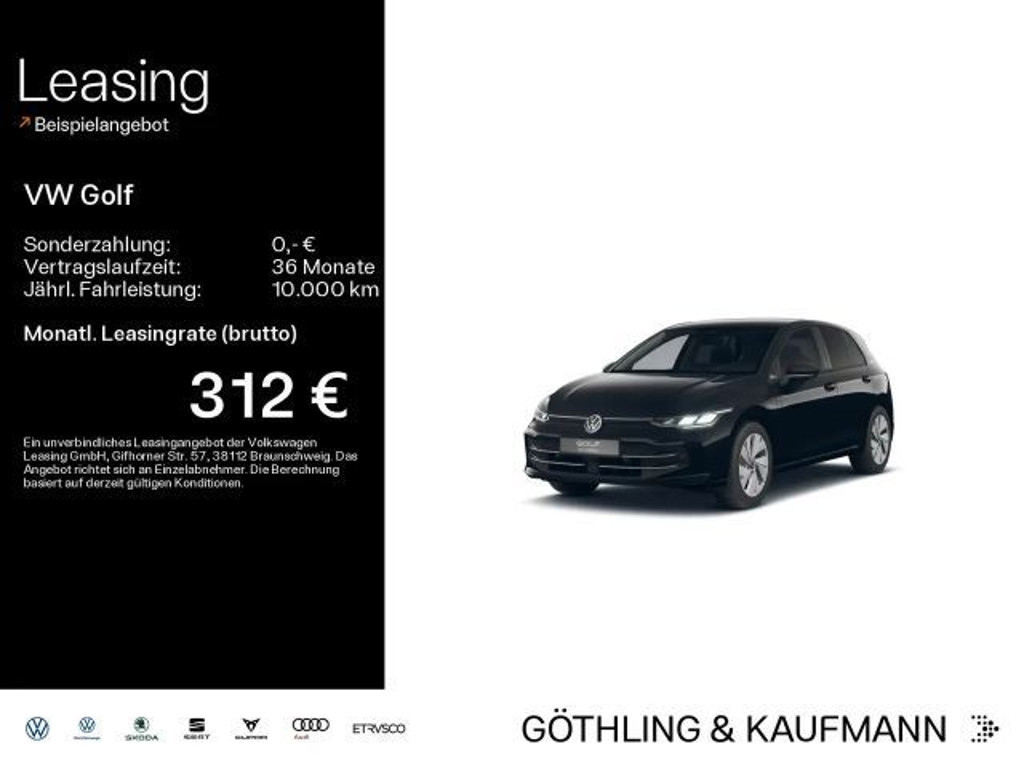 Volkswagen Golf Life eHybrid 1.5 TSI