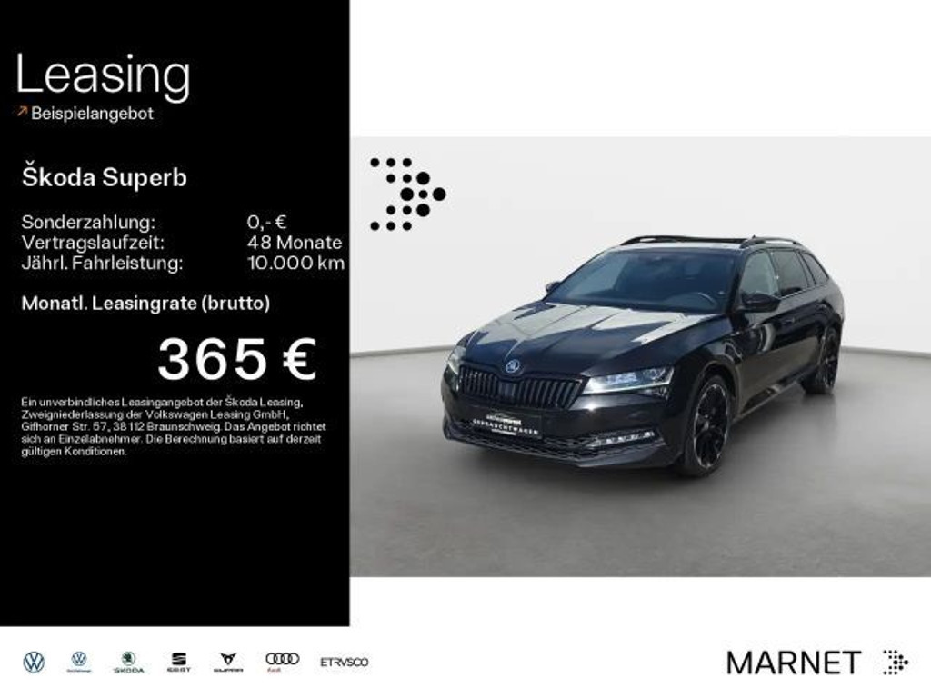Skoda Superb Combi 4x4 Sportline 2.0 TSI