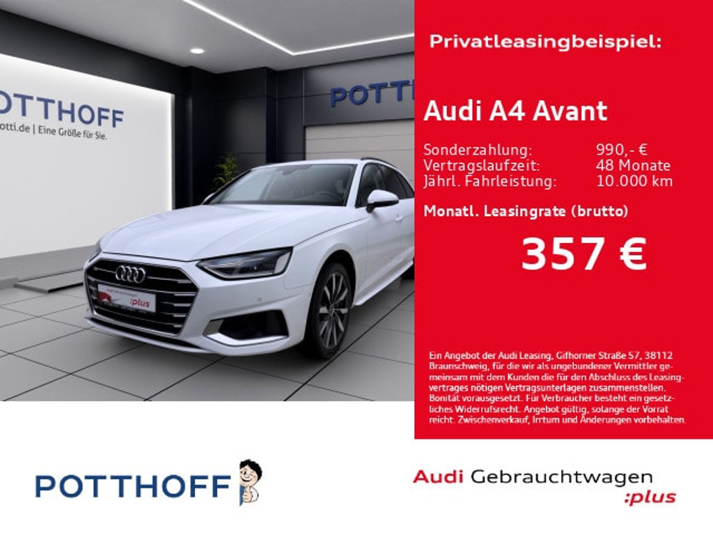 Audi A4 Avant S-Tronic 40 TDI