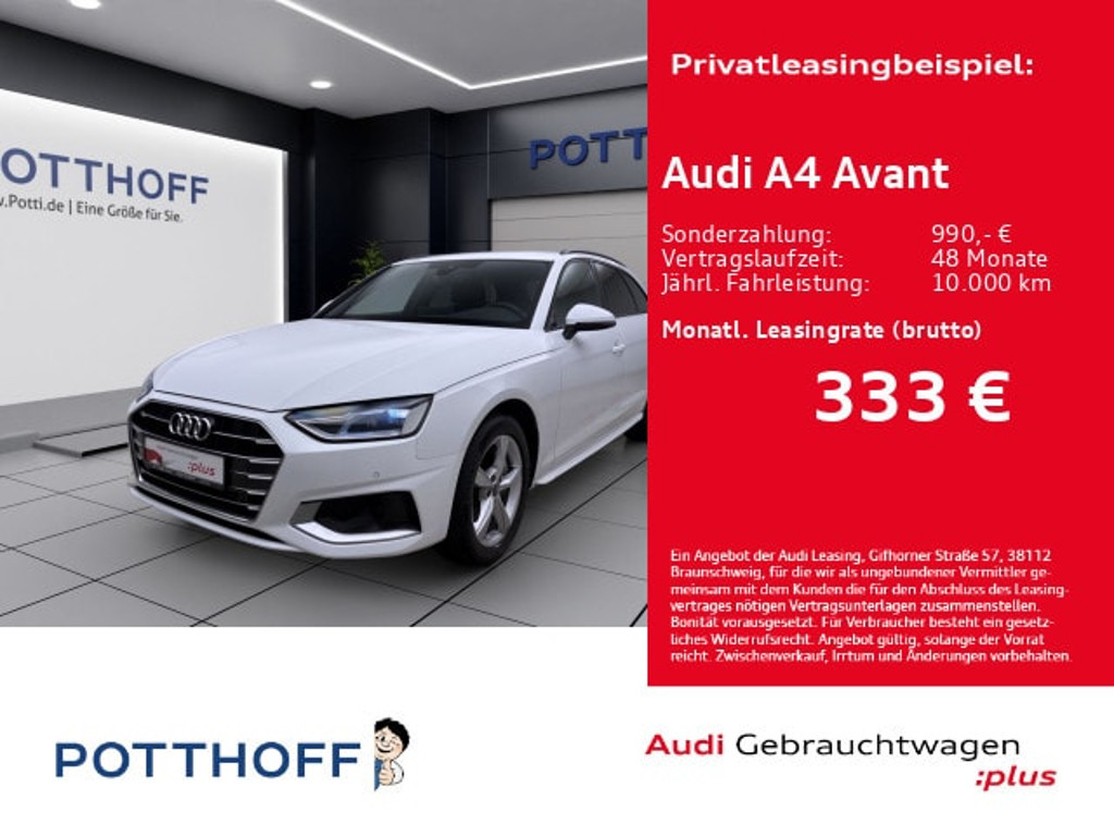 Audi A4 Avant S-Tronic 40 TDI