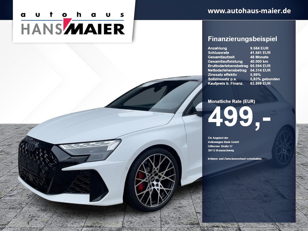 Audi RS3 Sportback Quattro S-Tronic