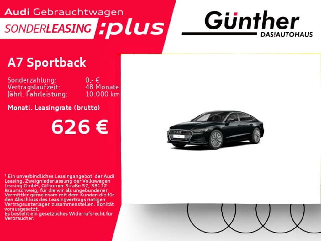Audi A7 Sportback Quattro S-Tronic 55 TFSI
