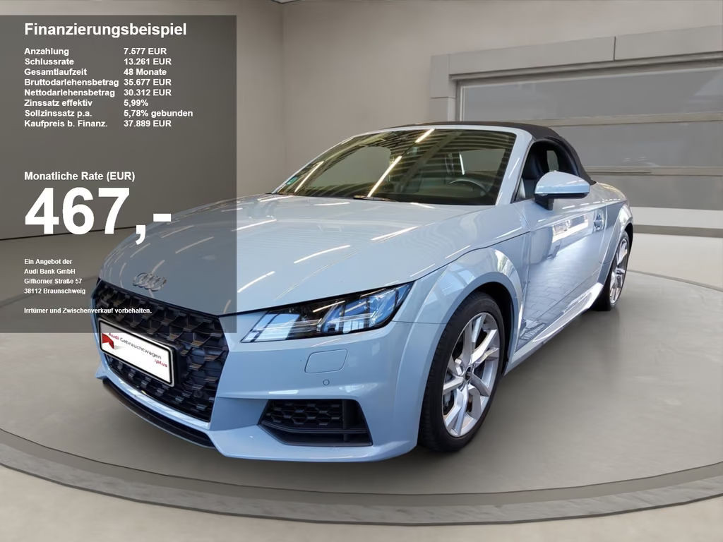 Audi TT Roadster Cabriolet Quattro 2.0 TFSI