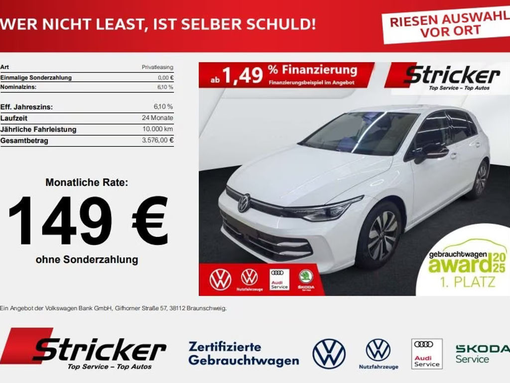 Volkswagen Golf DSG 1.5 eTSI