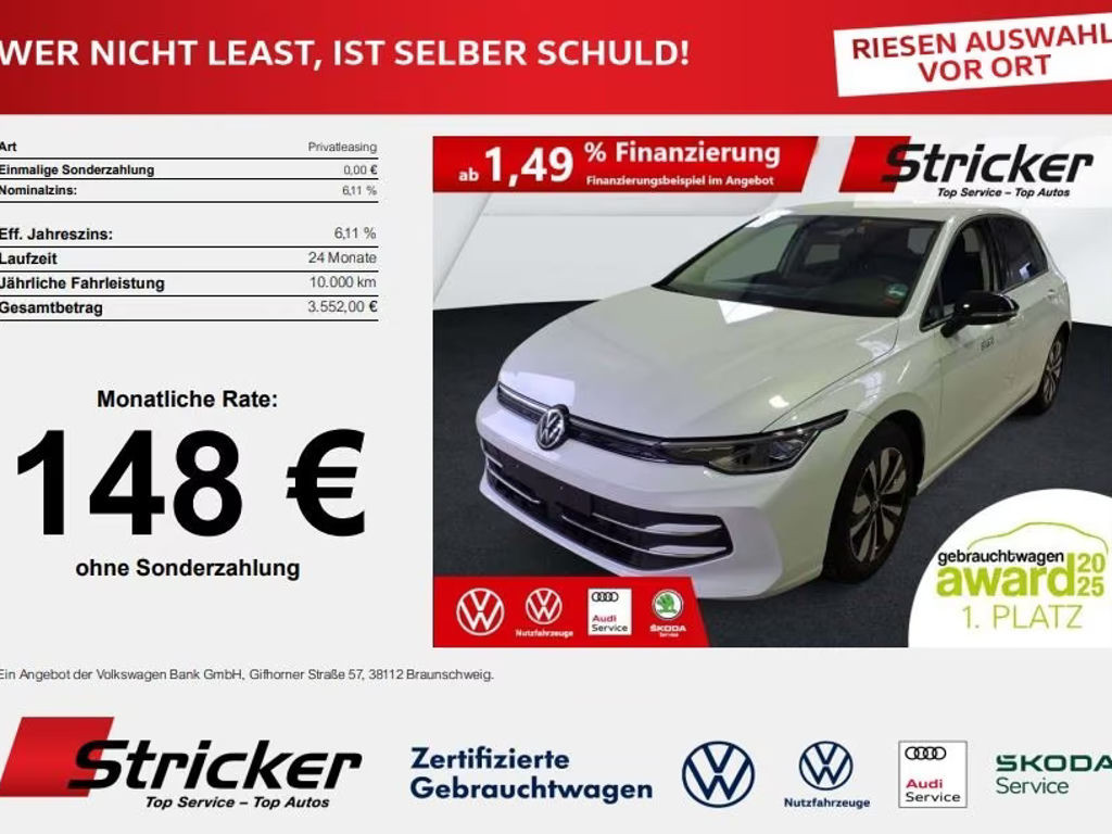 Volkswagen Golf 1.5 eTSI
