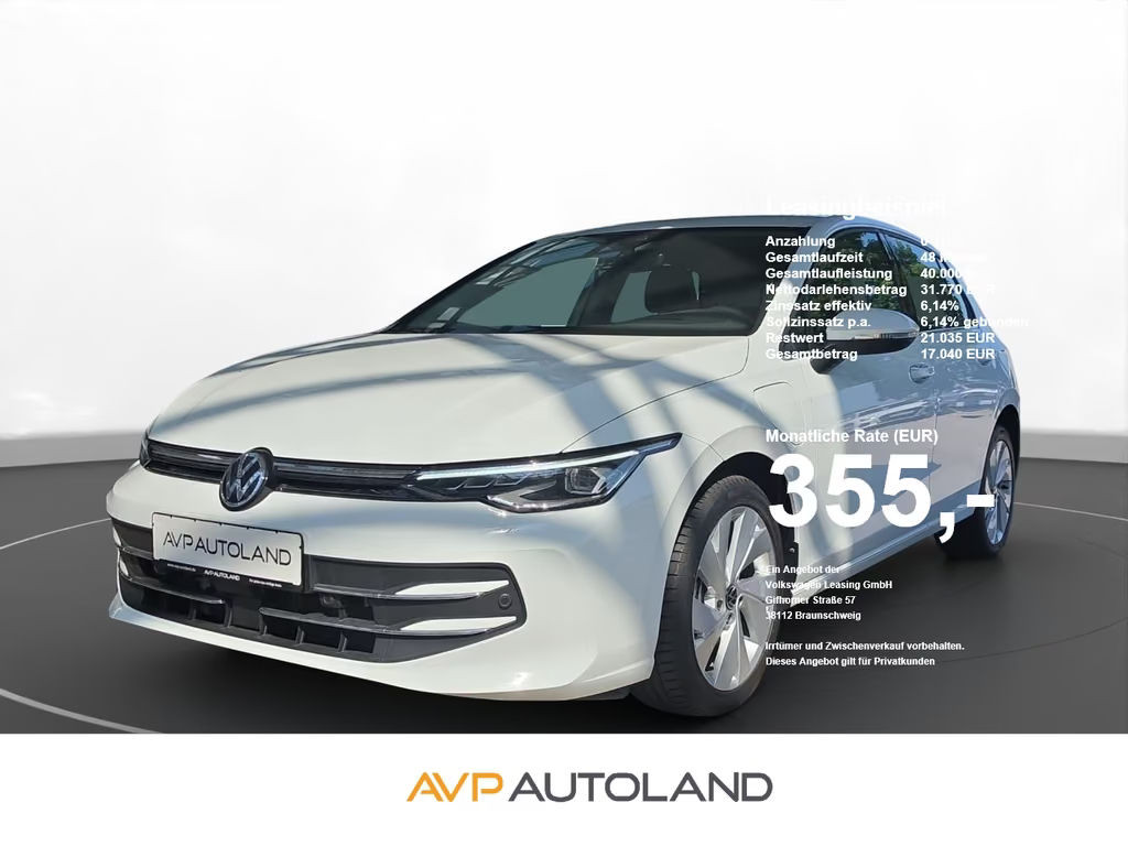 Volkswagen Golf DSG Style eHybrid 1.5 TSI Golf VIII