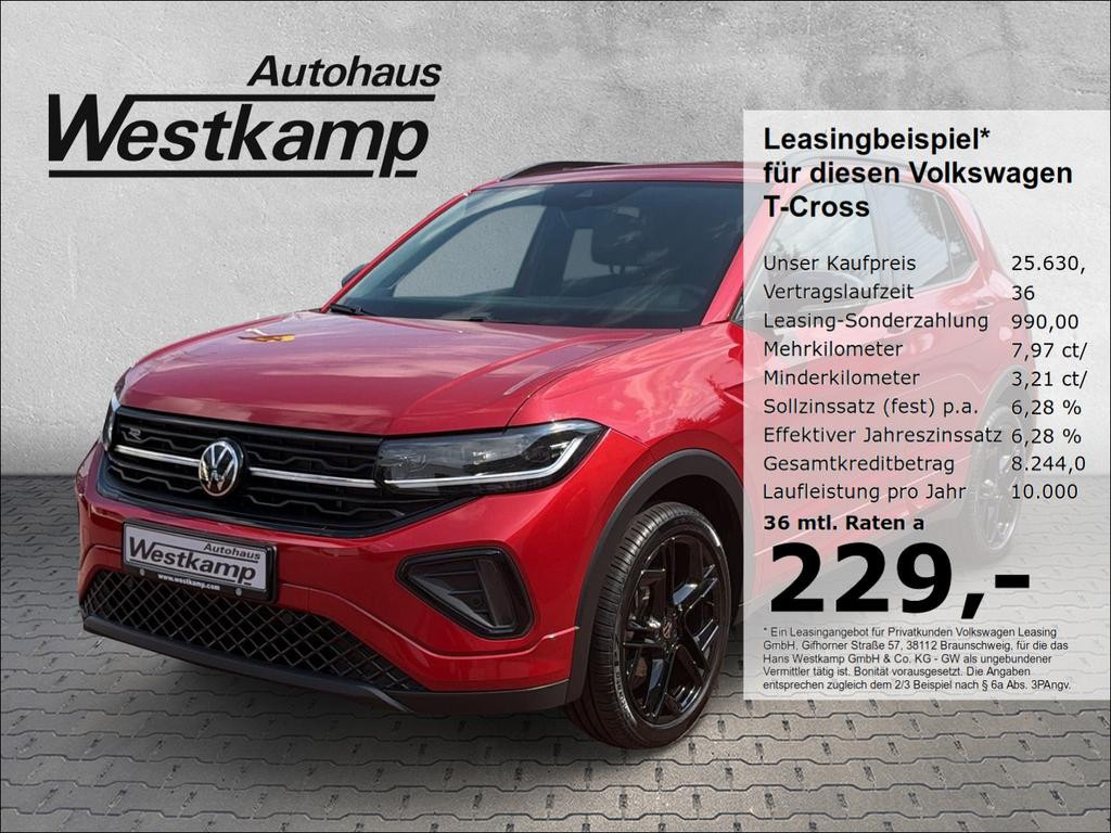 Volkswagen T-Cross DSG Style R-Line 1.0 TSI