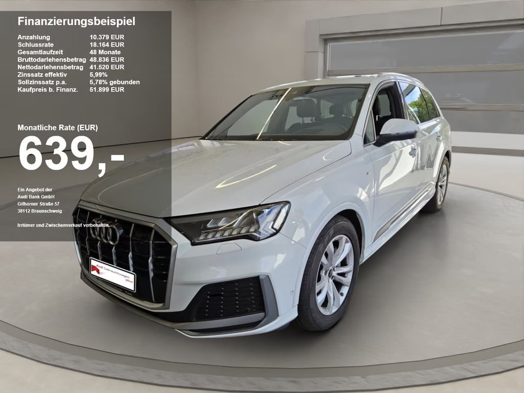 Audi Q7 Quattro S-Line 3.0 TDI