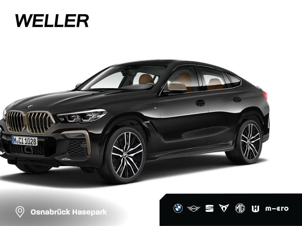 BMW X6 i LiCoPro Pano StdHz Memory HUD 22" Leder