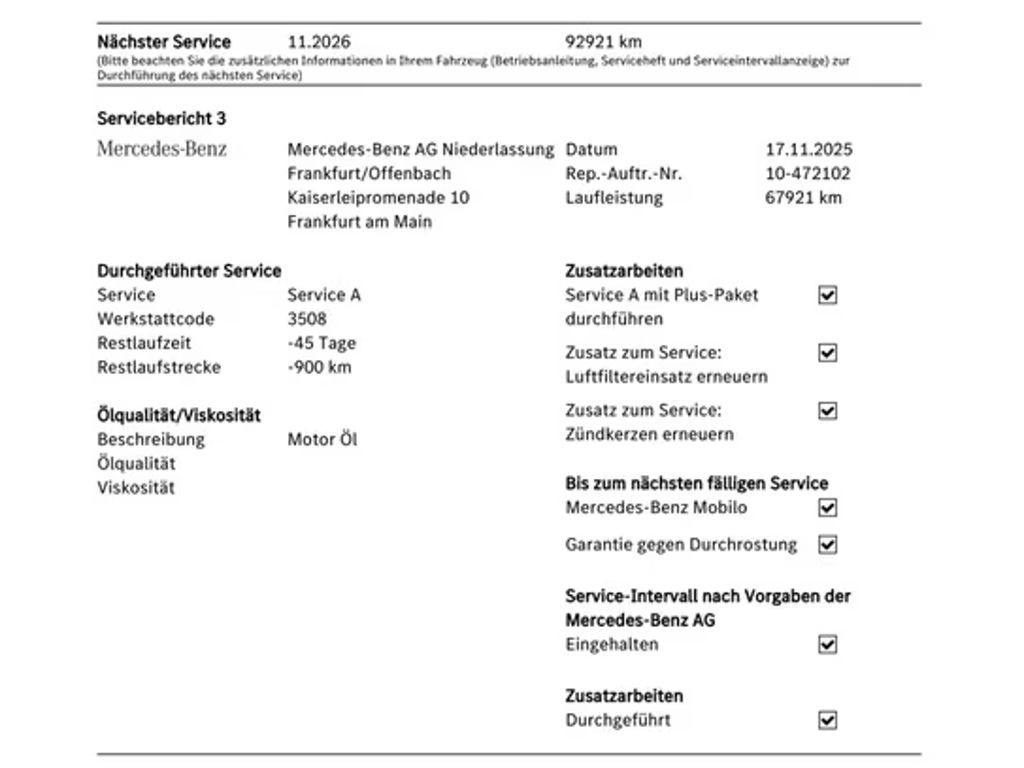 Mercedes-Benz A-Klasse