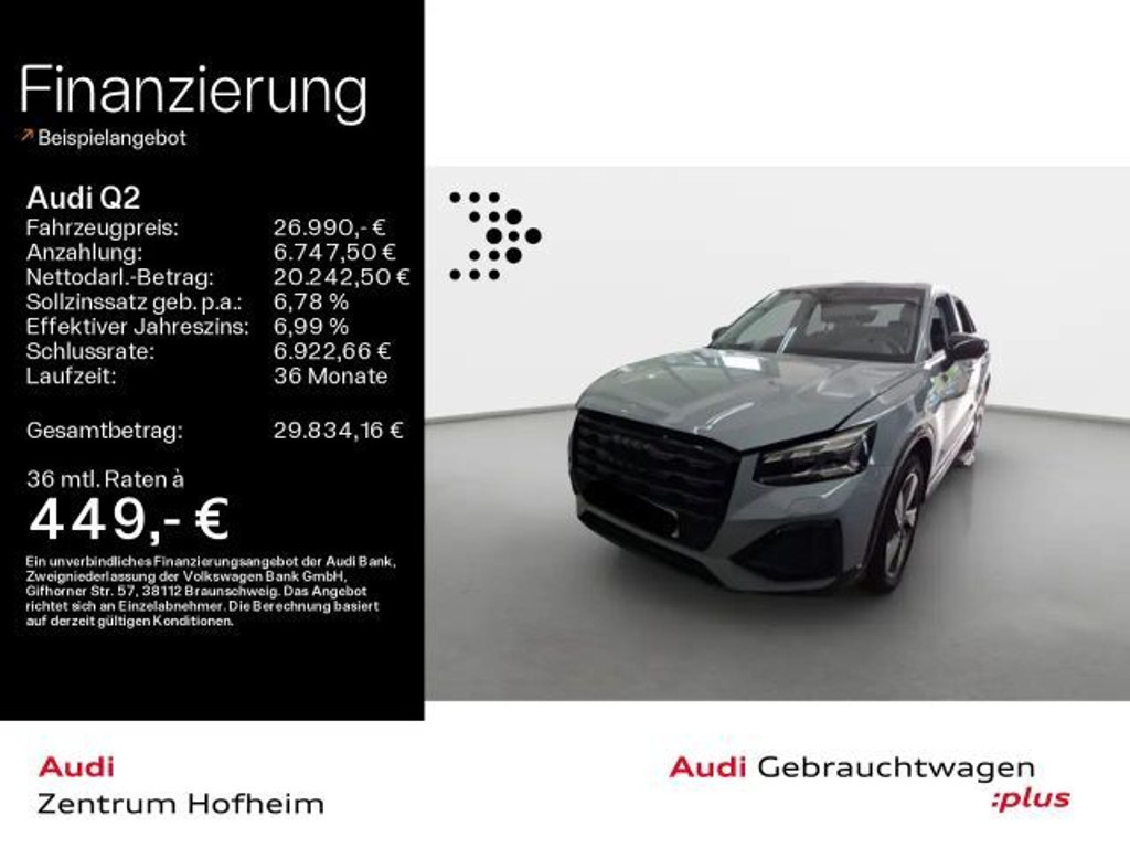 Audi Q2 S-Tronic 35 TDI