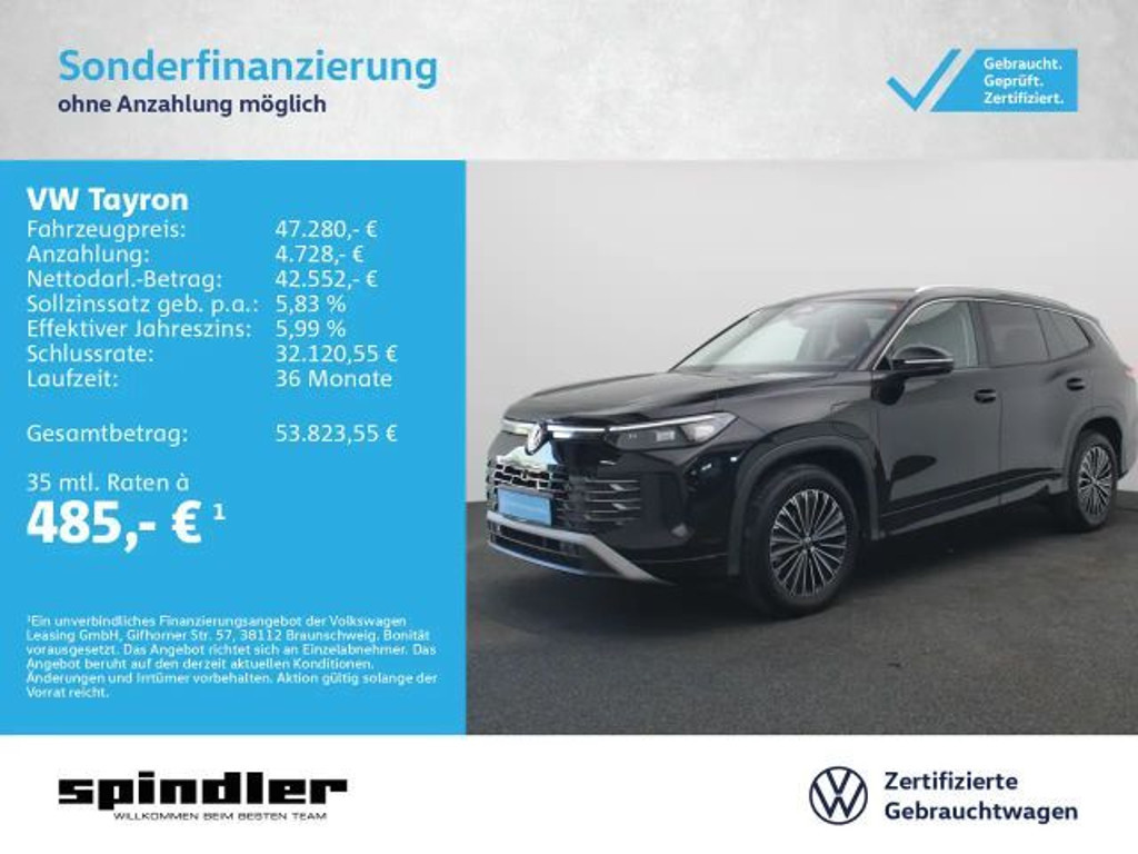 Volkswagen Tayron DSG eHybrid IQ.Drive Elegance Elegance