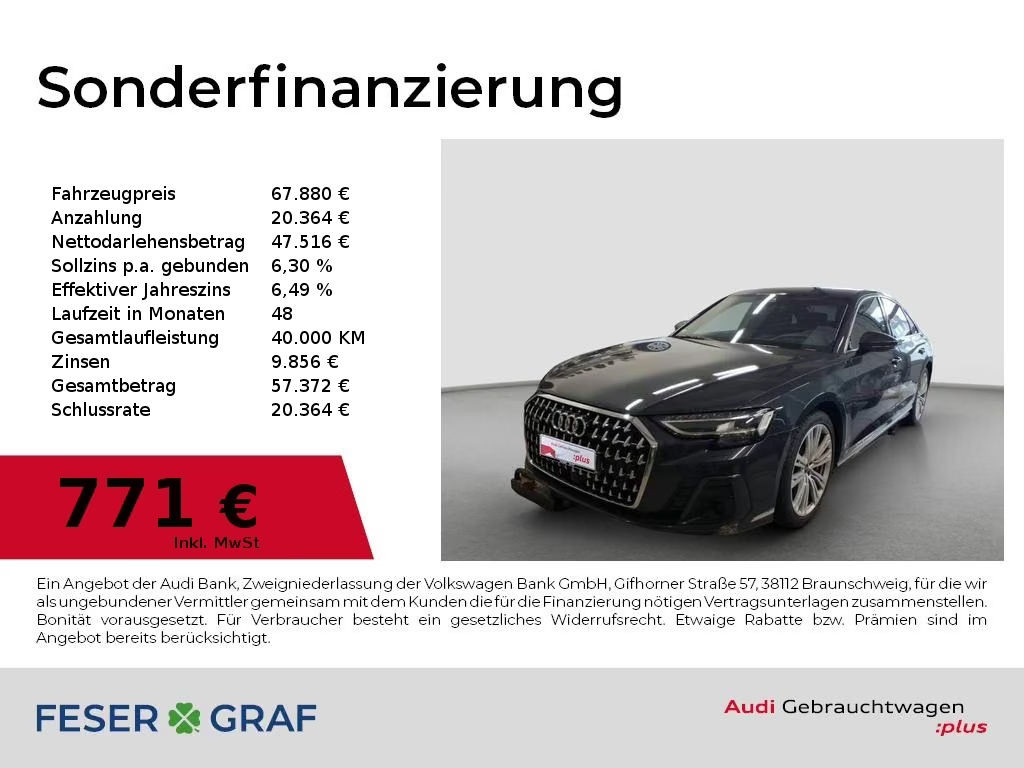 Audi A8 Quattro Hybride