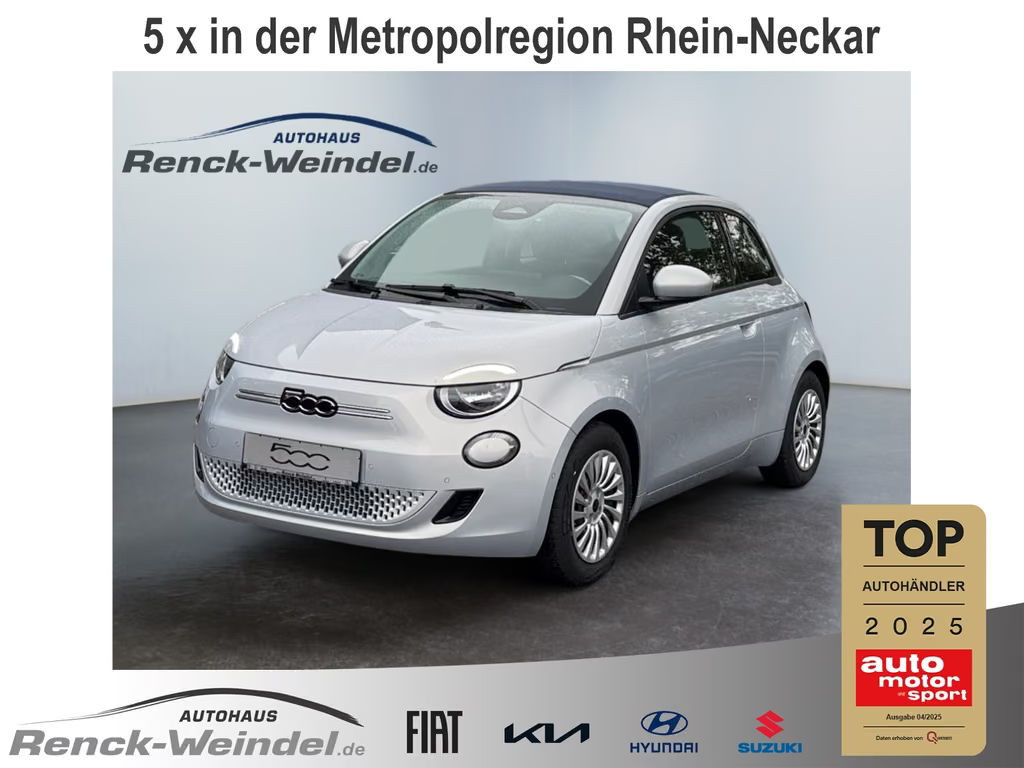 Fiat 500e Cabrio New Blue Edition Navi Klima LED-Tagf