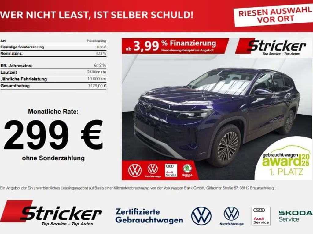 Volkswagen Tayron DSG 2.0 TDI