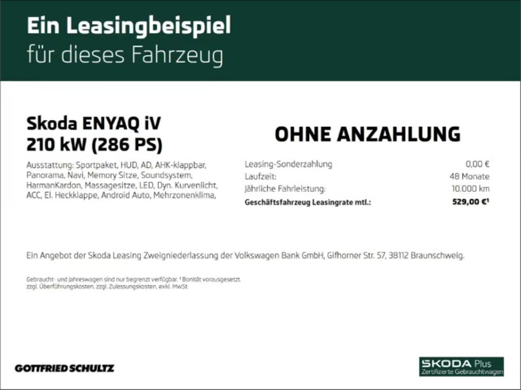 Skoda Enyaq iV 4x4 Sportline