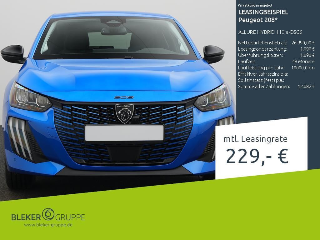 Peugeot e-208 Allure Pack Hybrid