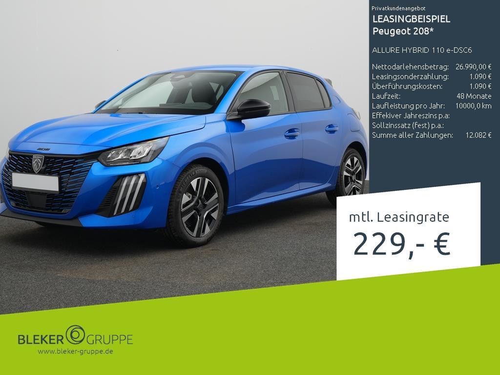 Peugeot e-208 Allure Pack Hybrid