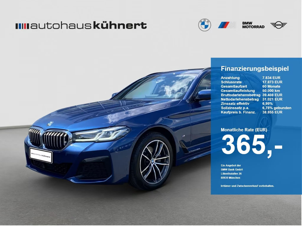 BMW 5 Serie 520 M-Sport xDrive Touring 520d