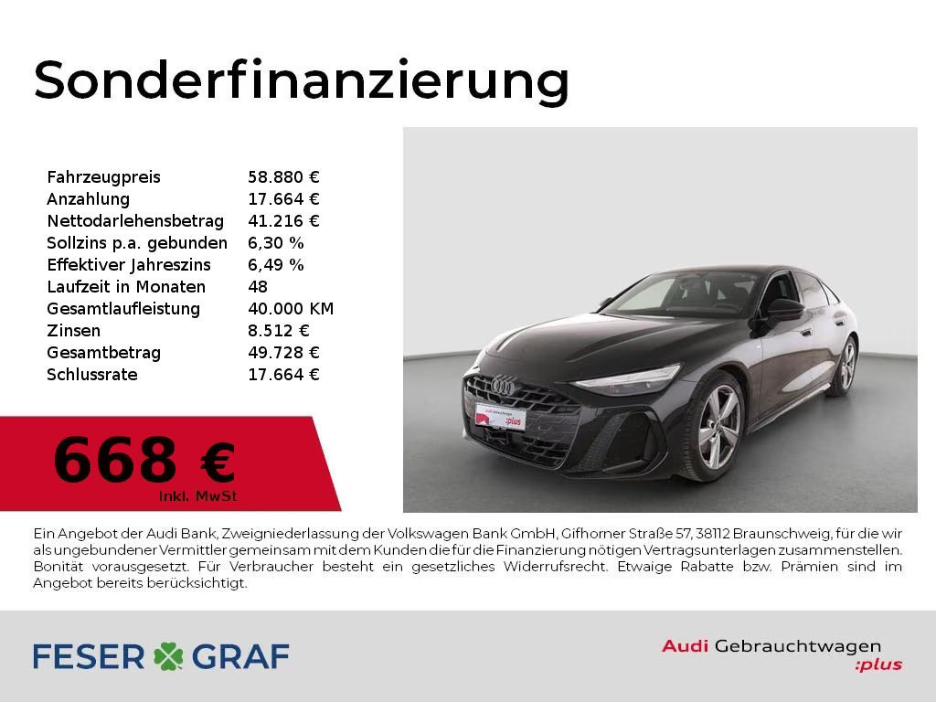 Audi A6 Sedan Quattro S-Line
