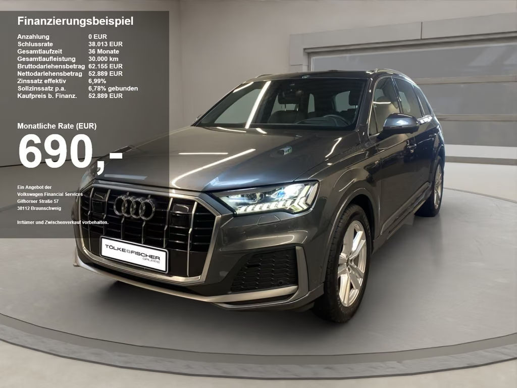 Audi Q7 Quattro S-Line 3.0 TDI