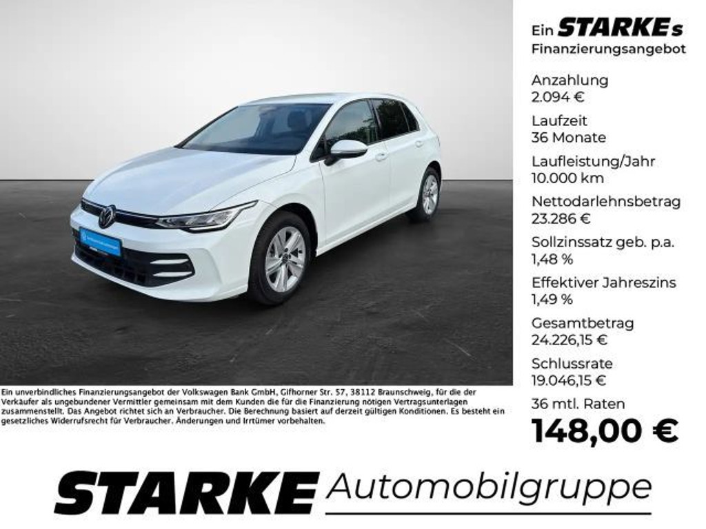Volkswagen Golf Life 1.5 TSI