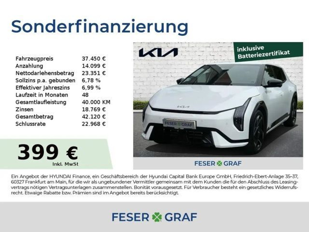 Kia EV4 GT-Line FWD 81.4 kWh