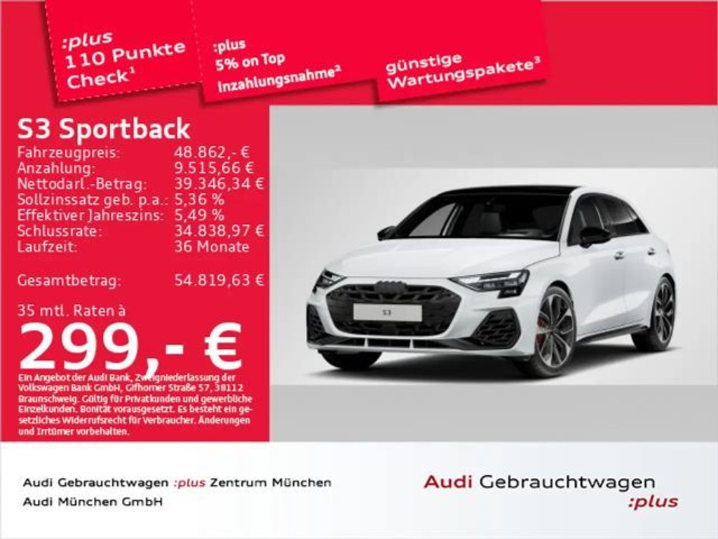 Audi S3 Sedan S-Tronic