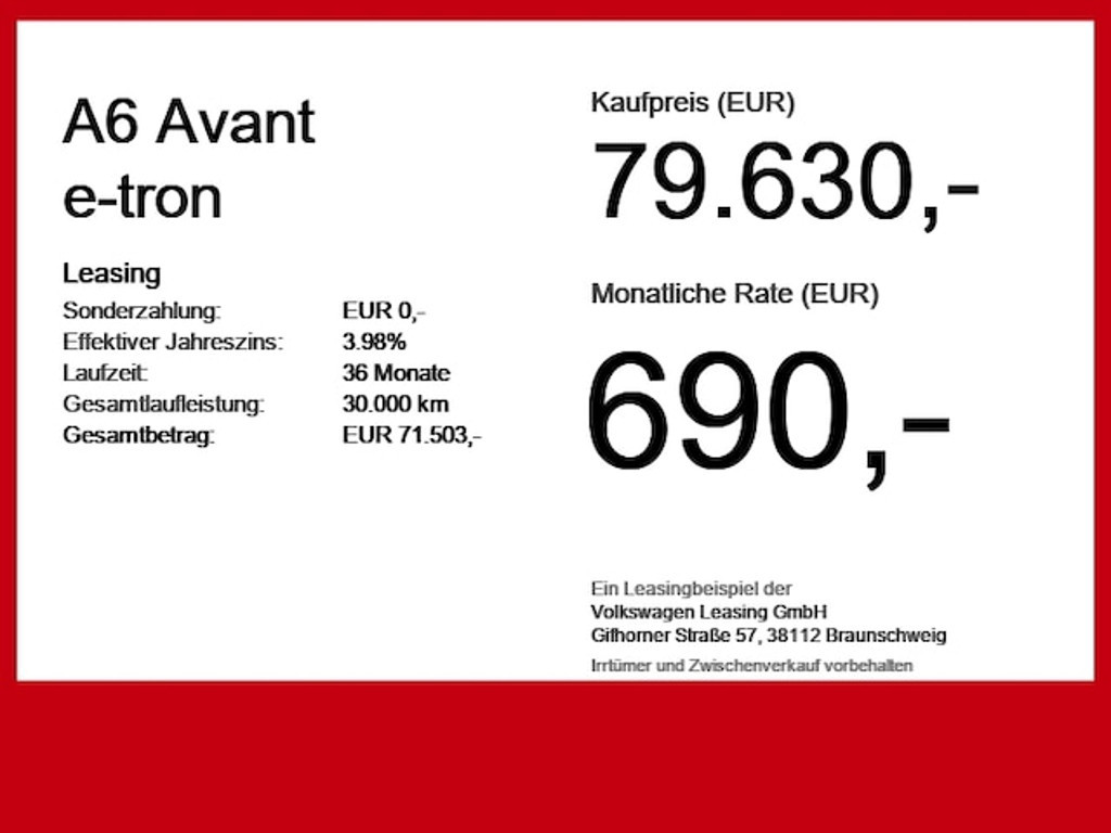 Audi A6 e-tron