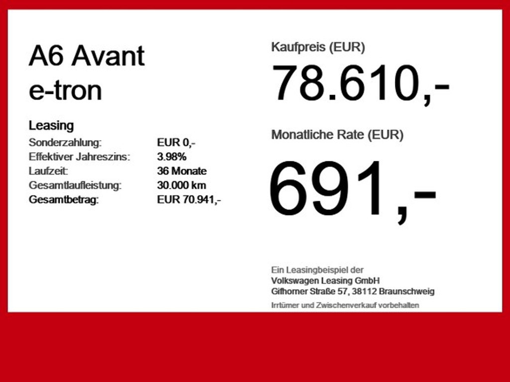 Audi A6 e-tron