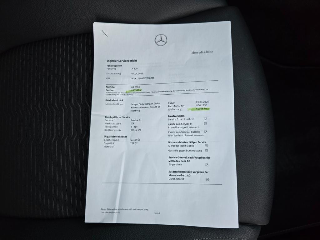 Mercedes-Benz A-Klasse