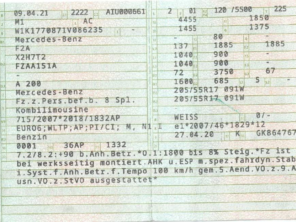 Mercedes-Benz A-Klasse