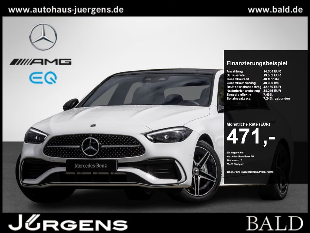 Mercedes-Benz C-Klasse C 200 AMG Line Sport Edition Sportpakket Sedan
