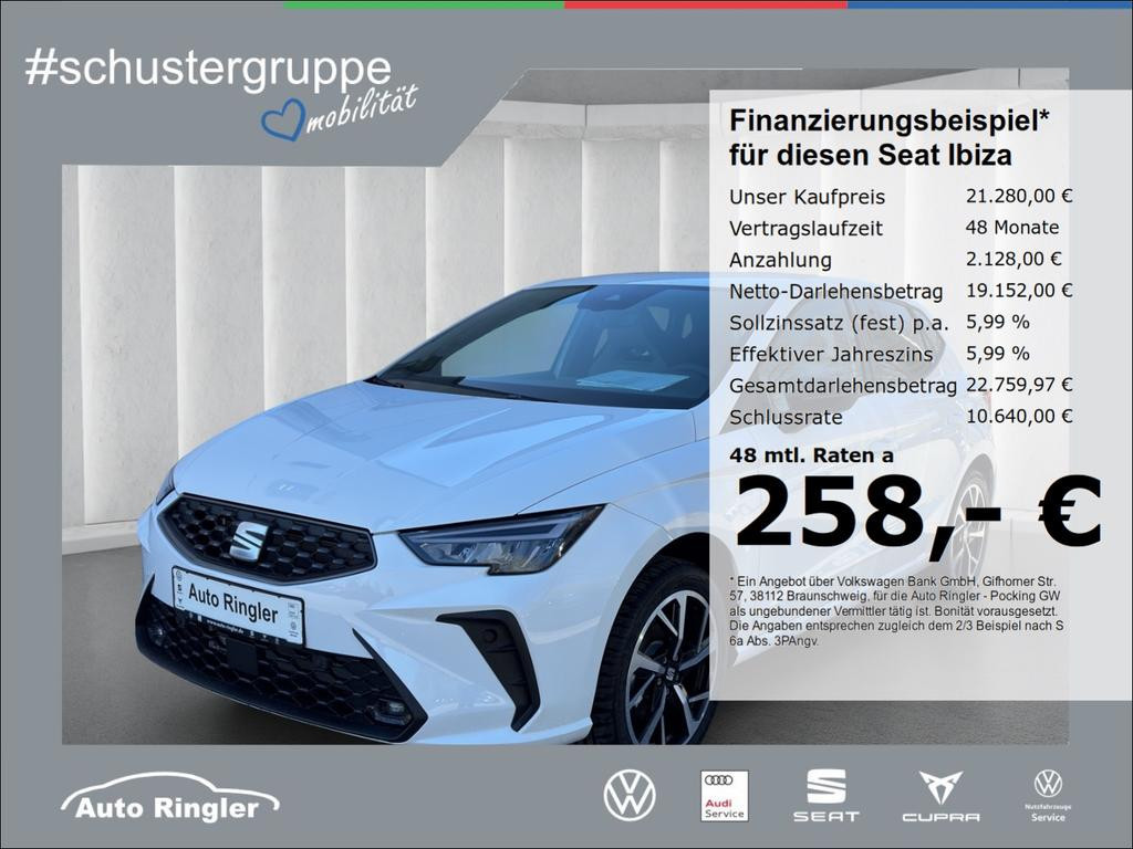 Seat Ibiza FR-lijn 1.0 TSI