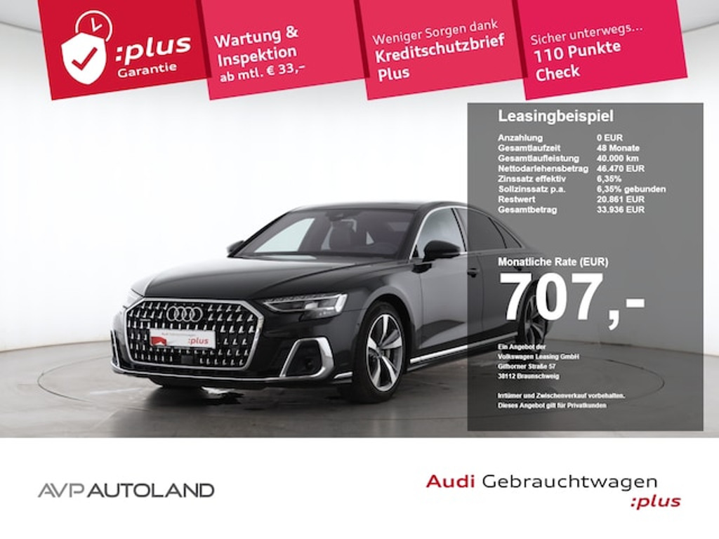 Audi A8 Quattro 55 TFSI