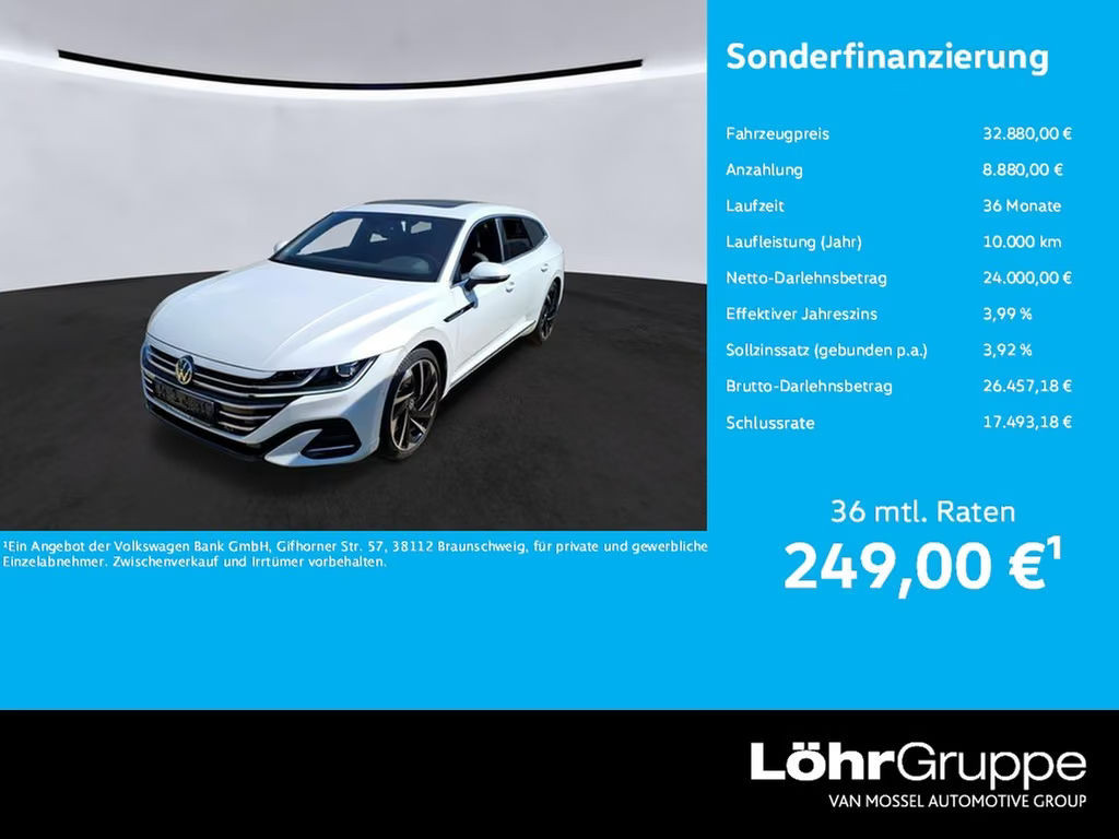 Volkswagen Arteon Shooting Brake DSG R-Line 2.0 TSI