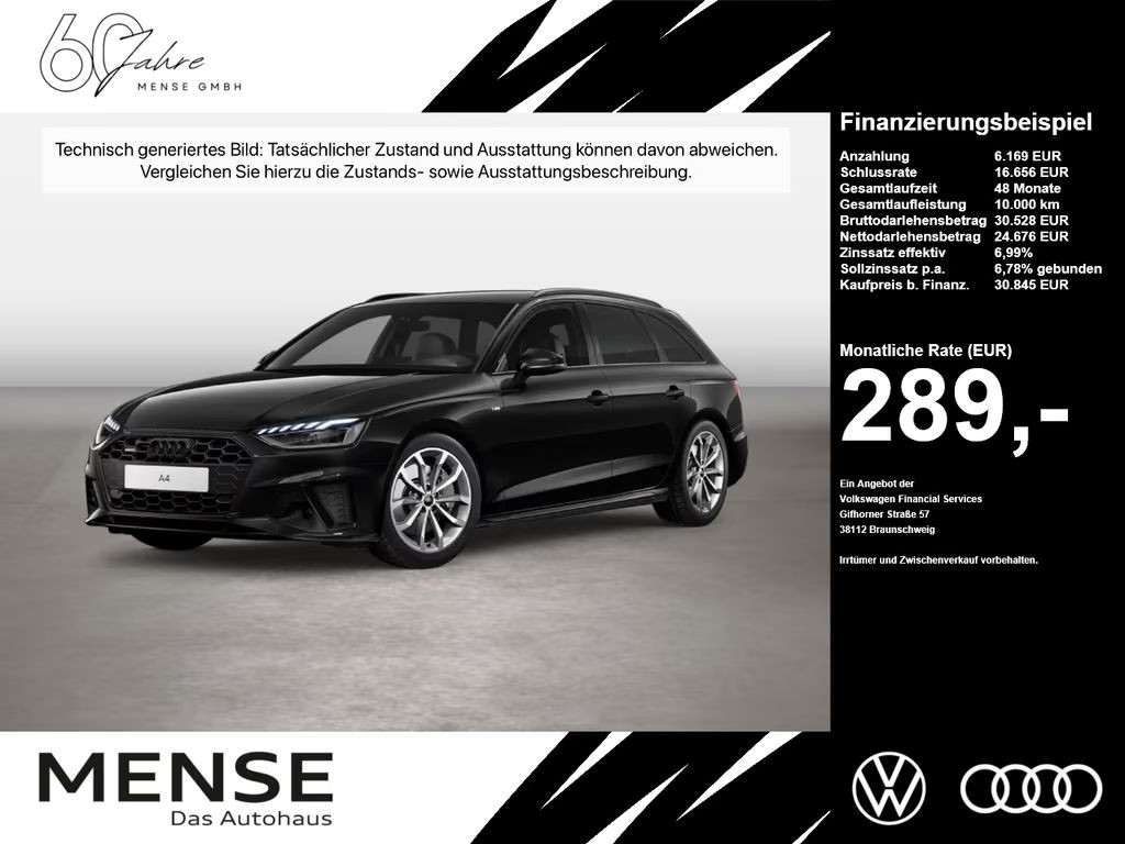 Audi A4 Avant Quattro S-Line 45 TFSI