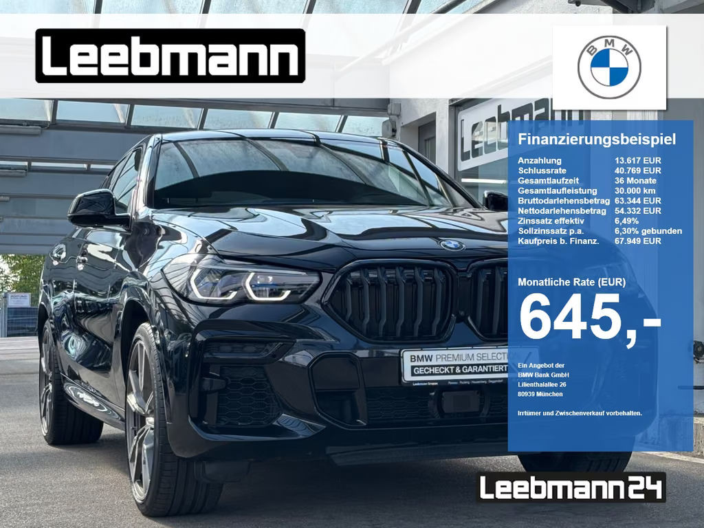 BMW X6 i IconicGlow/Merino/LASER 2 JAHRE GARANTIE