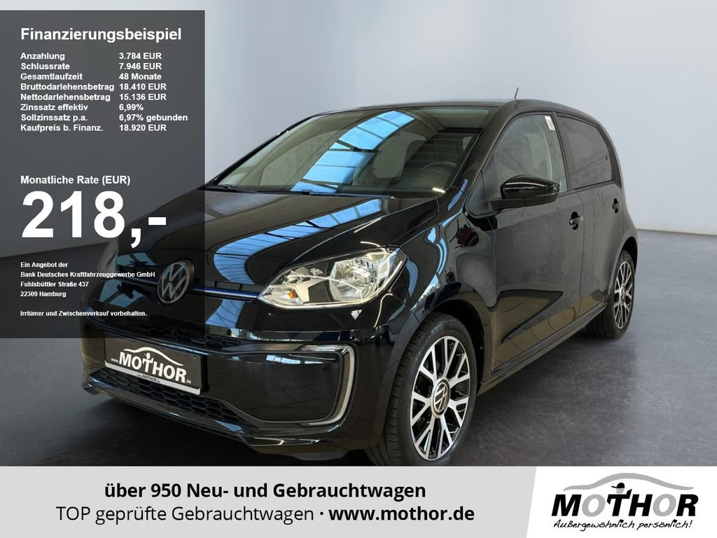 Volkswagen e-up! Edition 36kWh Klimaautomatik Sitzheizung L
