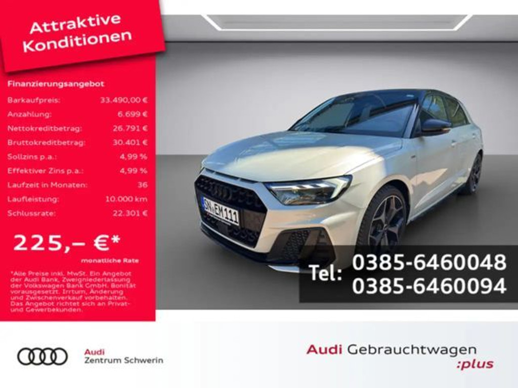 Audi A1 Sportback S-Line S-Tronic 1.5 TFSI